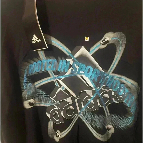 Adidas Atomic Layered Tee L (14/16) NWT - Picture 4 of 5